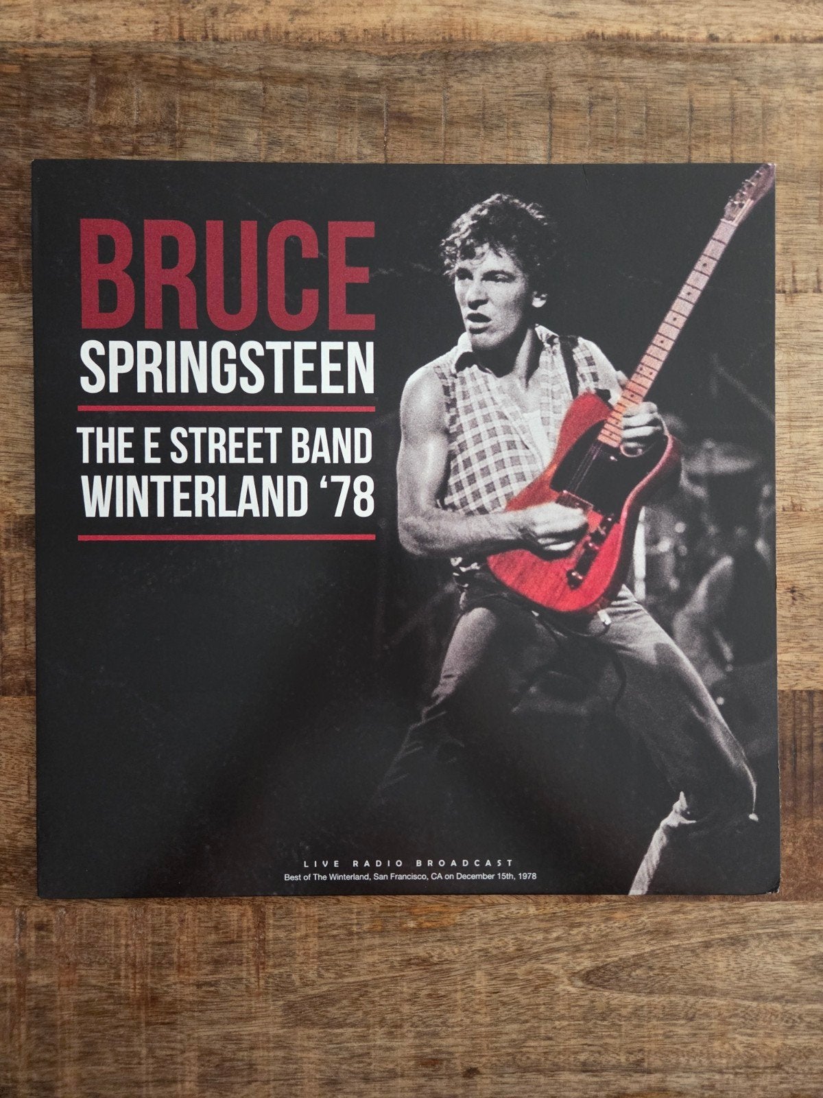 Lp bruce springsteen the e street band winterland '78, Cd's en Dvd's, Vinyl | Rock, Ophalen of Verzenden, Zo goed als nieuw, 12 inch