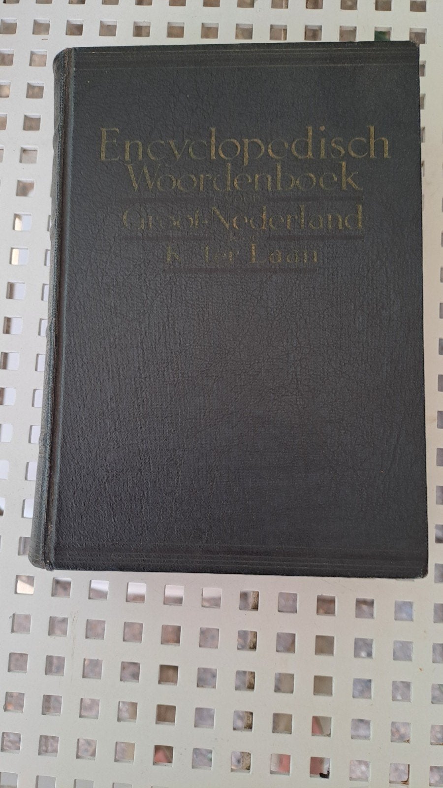 Encyclopedisch woordenboek voor Groot-Nederland  (1937), Boeken, Ophalen of Verzenden, Gelezen, K. ter Laan