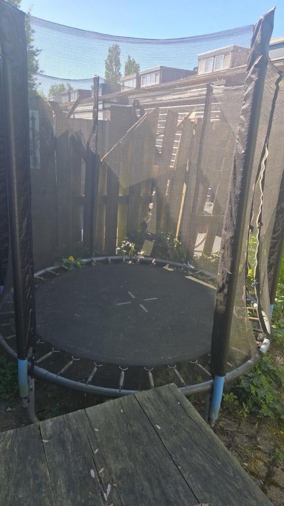 Gratis trampoline - vandaag of morgen ophalen, Ophalen, Gebruikt