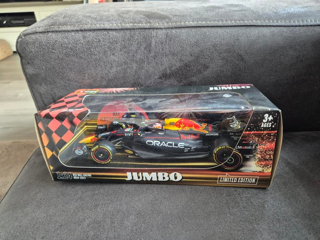 3x Nieuwe Jumbo Max Verstappen F1 Modelauto's, Hobby en Vrije tijd, Modelauto's | 1:24, Ophalen of Verzenden, Nieuw, Auto, Overige merken