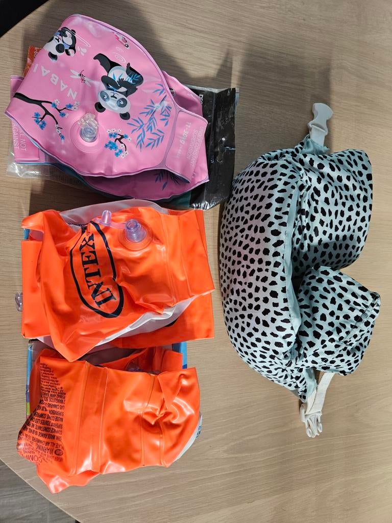 Zwembandjes meisje Happy Swimmer, Nabajii, Intex, Meisje, One size, Ophalen of Verzenden, Zo goed als nieuw