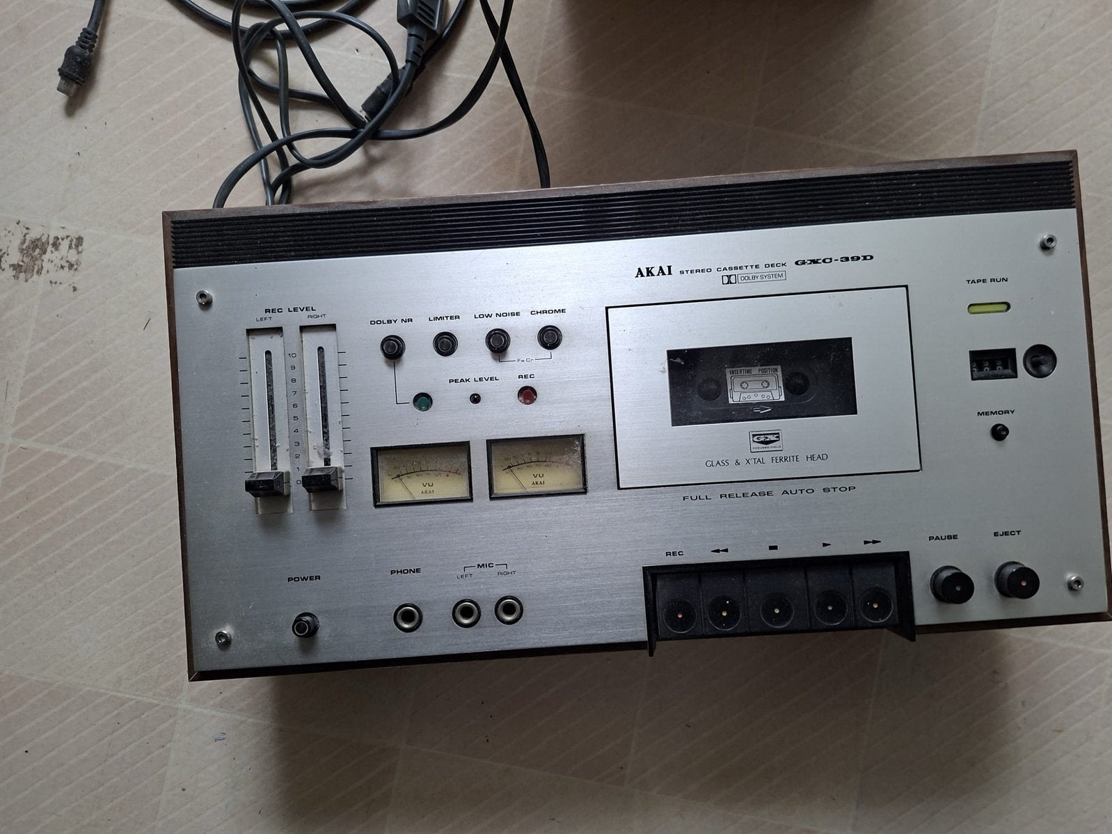 Akai GXC - 39 Cassettedeck, Ophalen of Verzenden, Akai