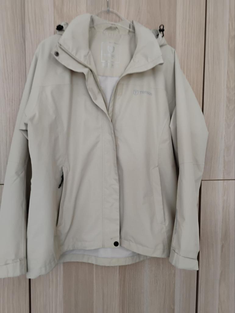 TENSON dames jack., Ophalen of Verzenden, Zo goed als nieuw, Maat 42/44 (L), Beige