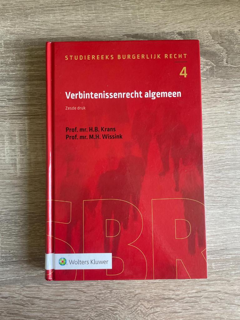 Verbintenissenrecht algemeen (6e druk), Ophalen of Verzenden, Alpha, Zo goed als nieuw, WO