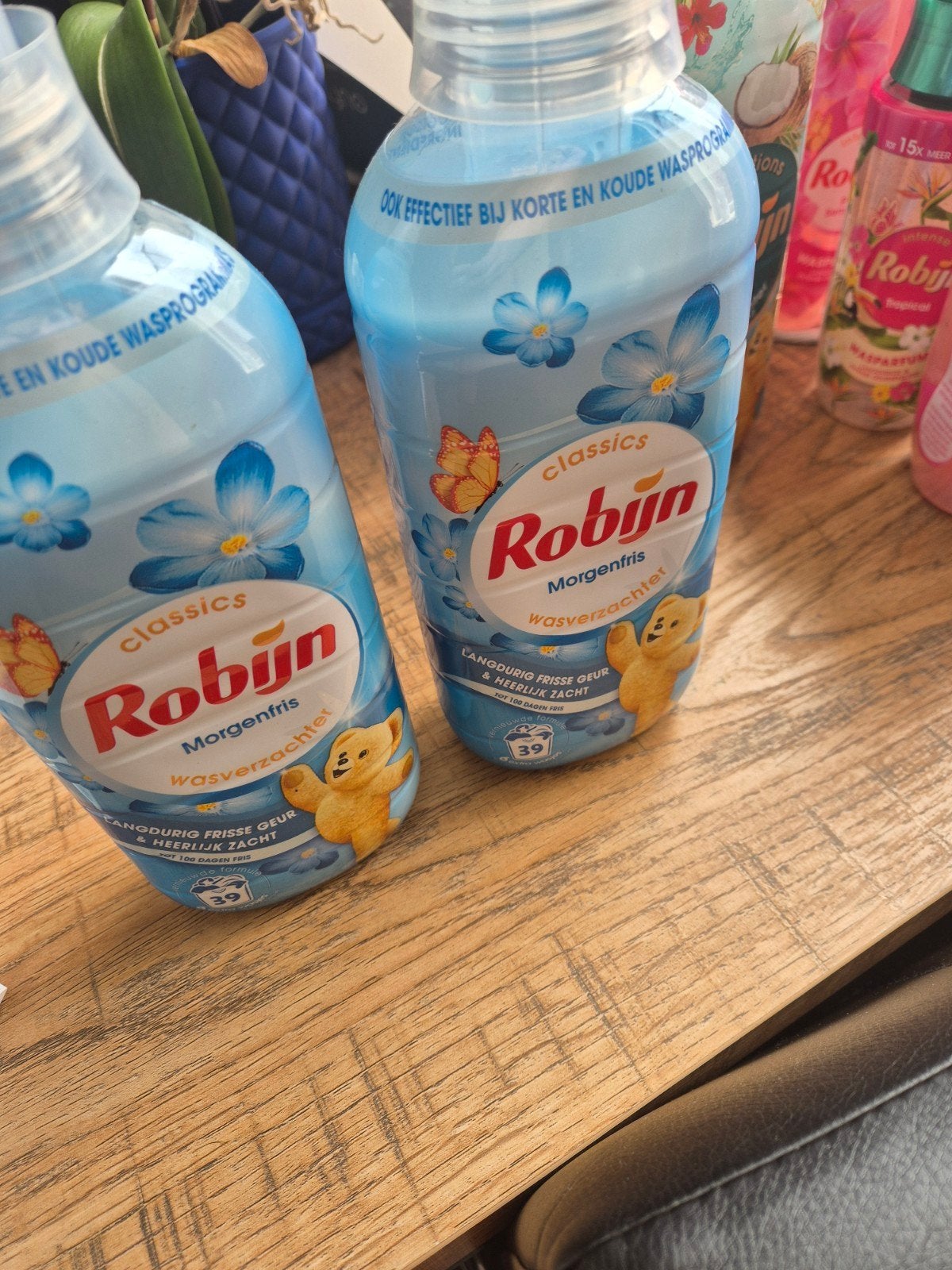 robijn wasmiddel wasverzachter en parfum, Ophalen of Verzenden
