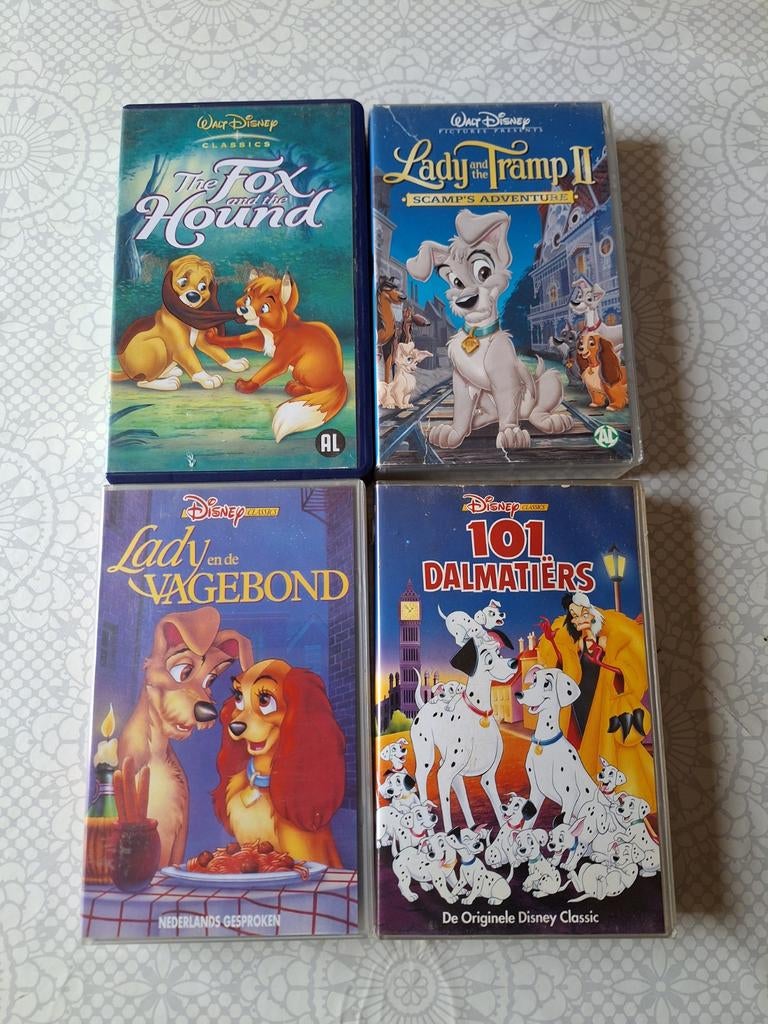 Videobanden walt disney €1.00 per stuk alleen afhalen, Cd's en Dvd's, VHS | Kinderen en Jeugd, Alle leeftijden, Ophalen, Zo goed als nieuw