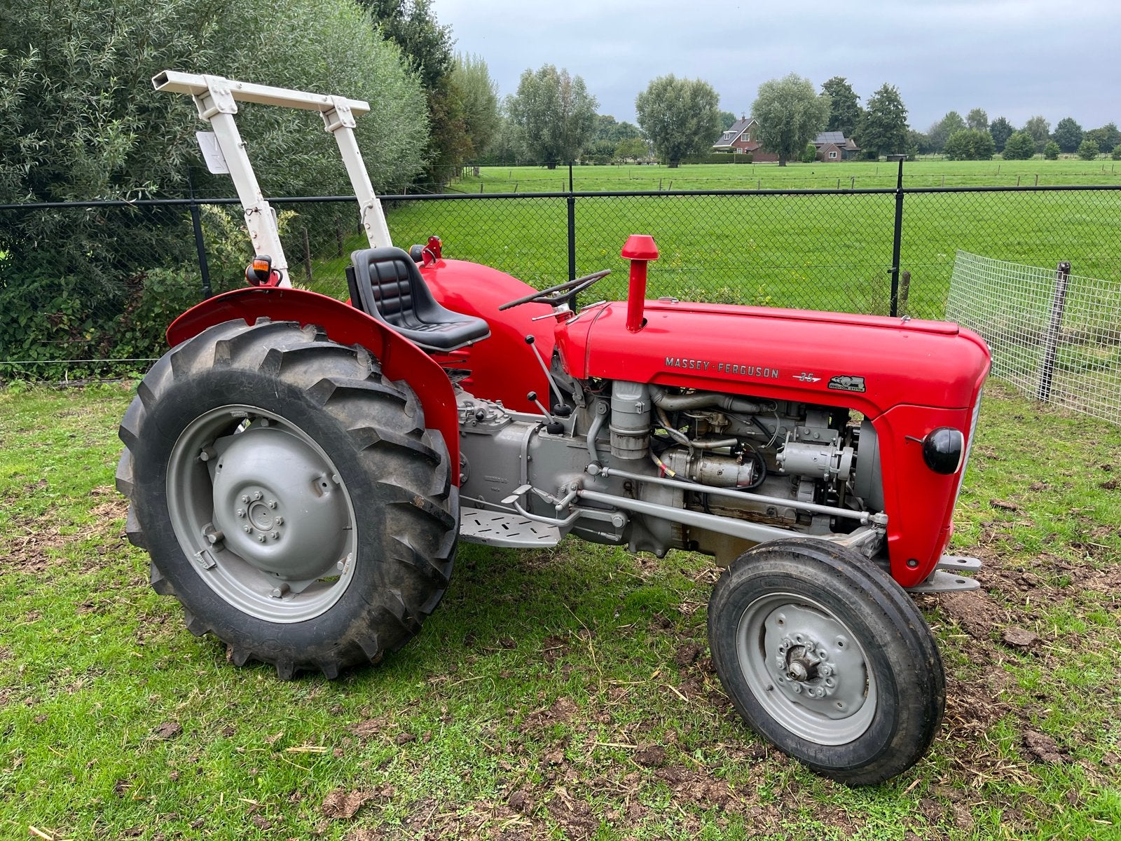 Massey Ferguson 35 Oldtimer Tractor - Goede Staat, Meer dan 10000, Oldtimer, Ophalen of Verzenden, Tot 80 Pk