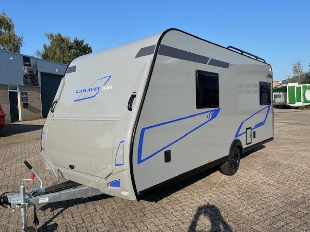 Caravelair Sport-Line 480 2025 Queensbed **AKTIE**, Standaardzit, Schokbreker, Bedrijf, 5 tot 6 meter