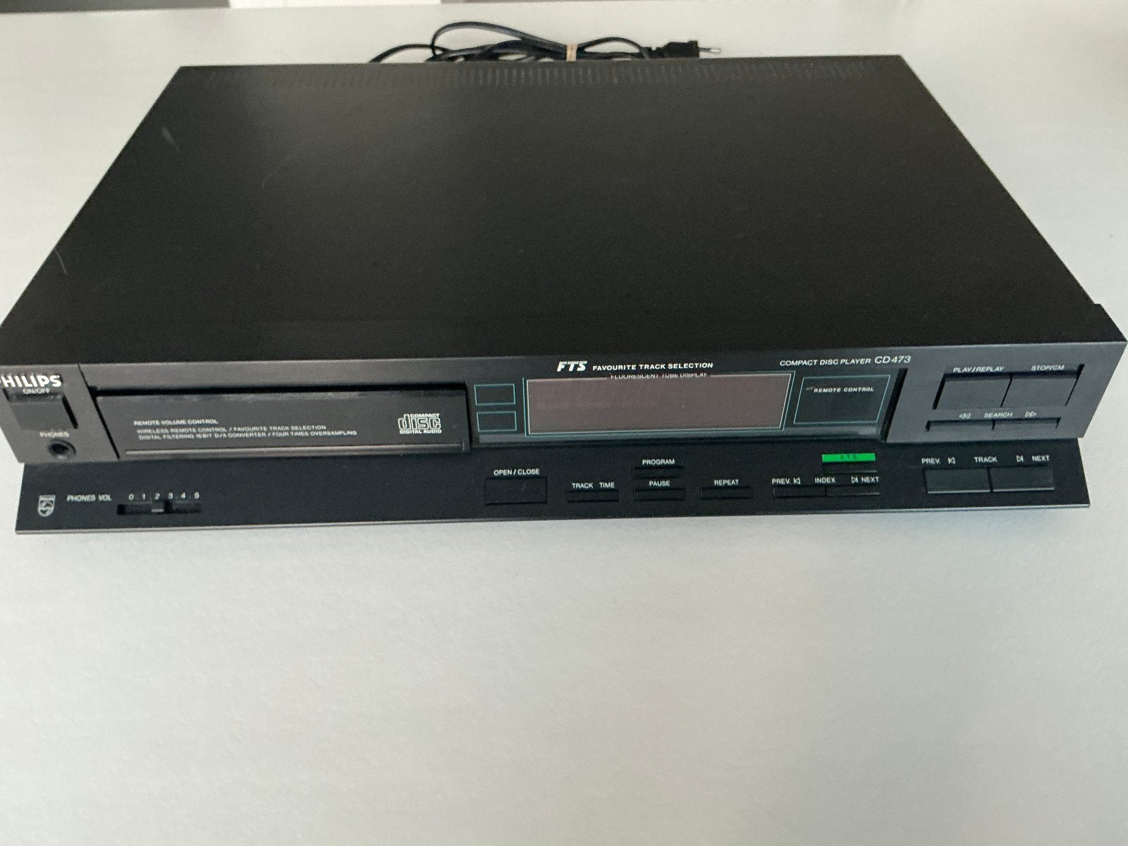 Philips CD473  CD speler (gestest), Audio, Tv en Foto, Cd-spelers, Philips, Gebruikt, Ophalen of Verzenden, NA