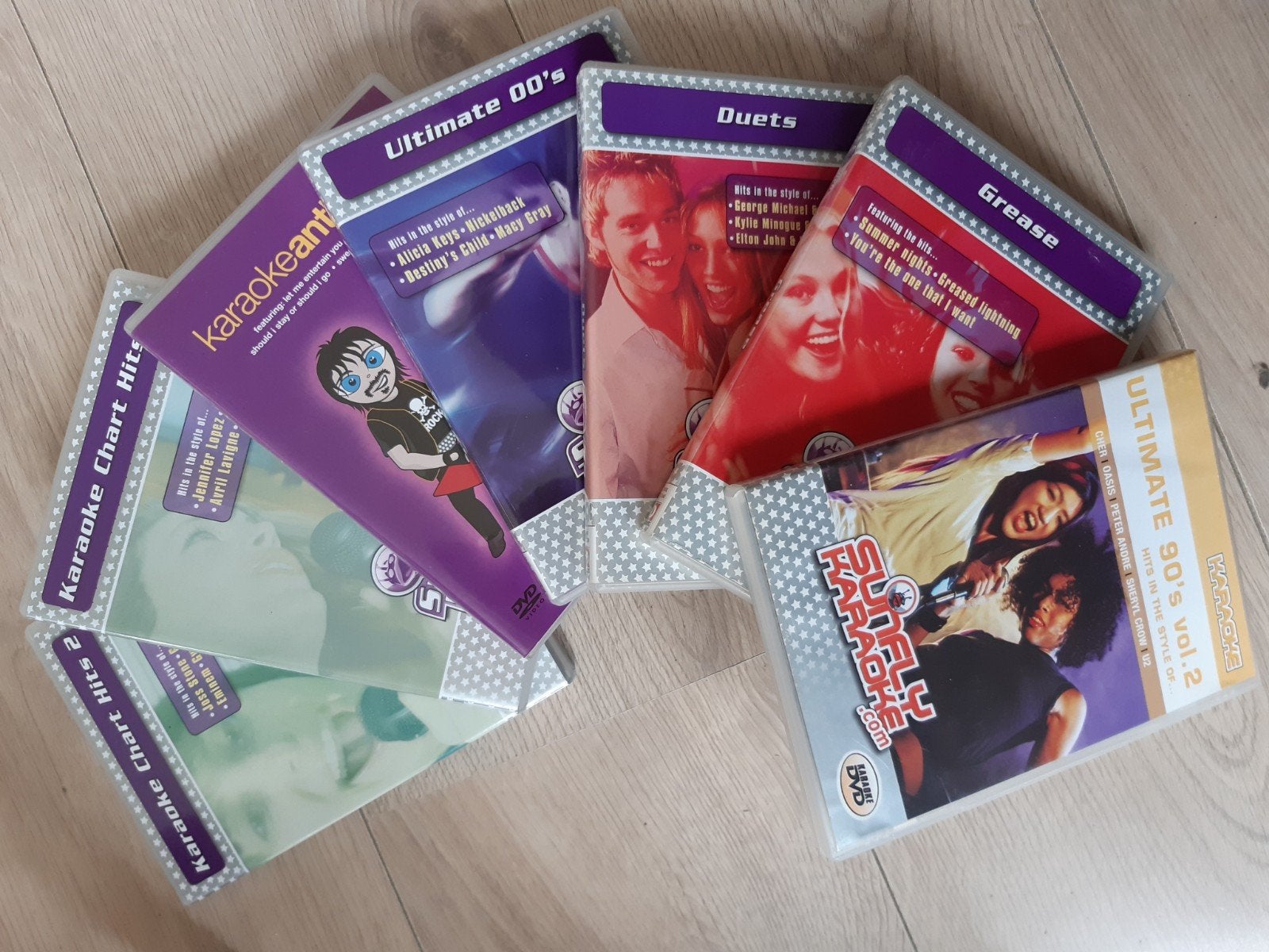 48 stuks Karaoke DVD's, Cd's en Dvd's, Alle leeftijden, Ophalen of Verzenden, Zo goed als nieuw