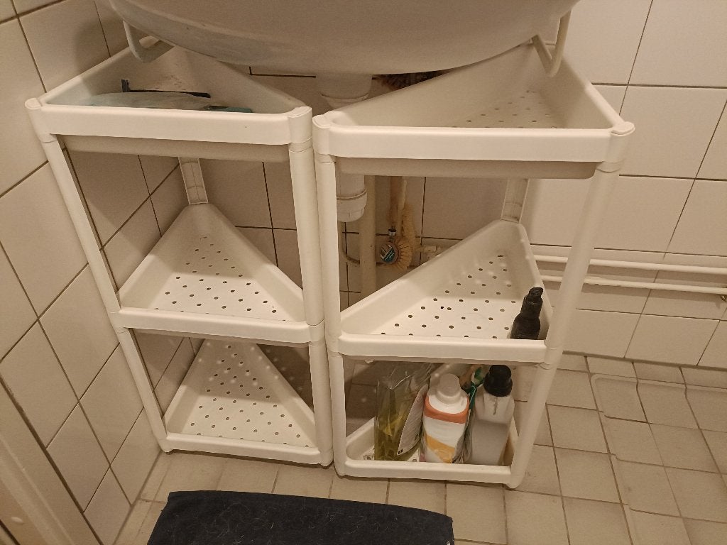 Bathroom shelves, Ophalen, Gebruikt