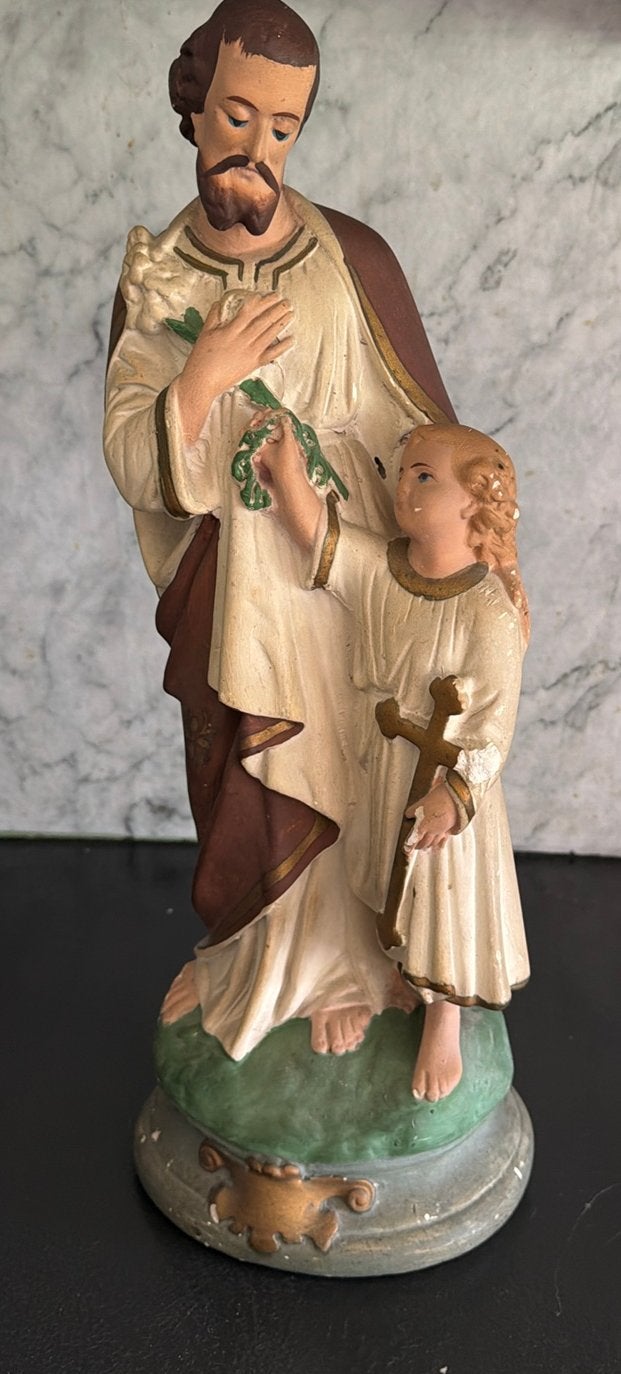 Sint joseph met kindje, Ophalen