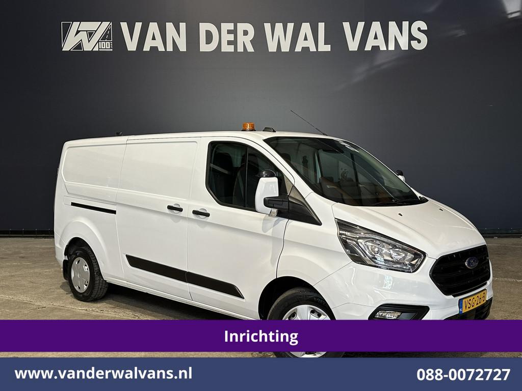 Ford Transit Custom 2.0 TDCI 130pk L2H1 Inrichting Euro6 Air, Voorwielaandrijving, LED verlichting, 4 cilinders, 1991 kg