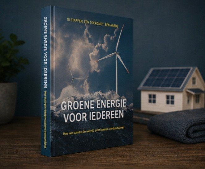 Groene Energie voor Iedereen - Duurzaamheid Boek, Boeken, Techniek, Ophalen of Verzenden, Zo goed als nieuw, Overige onderwerpen