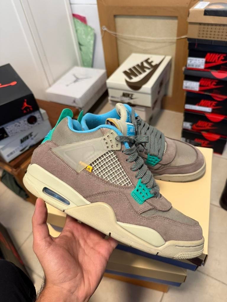 Jordan 4 Union Taupe Haze 42, Kleding | Heren, Schoenen, Bruin, Nike, Ophalen of Verzenden, Sneakers of Gympen