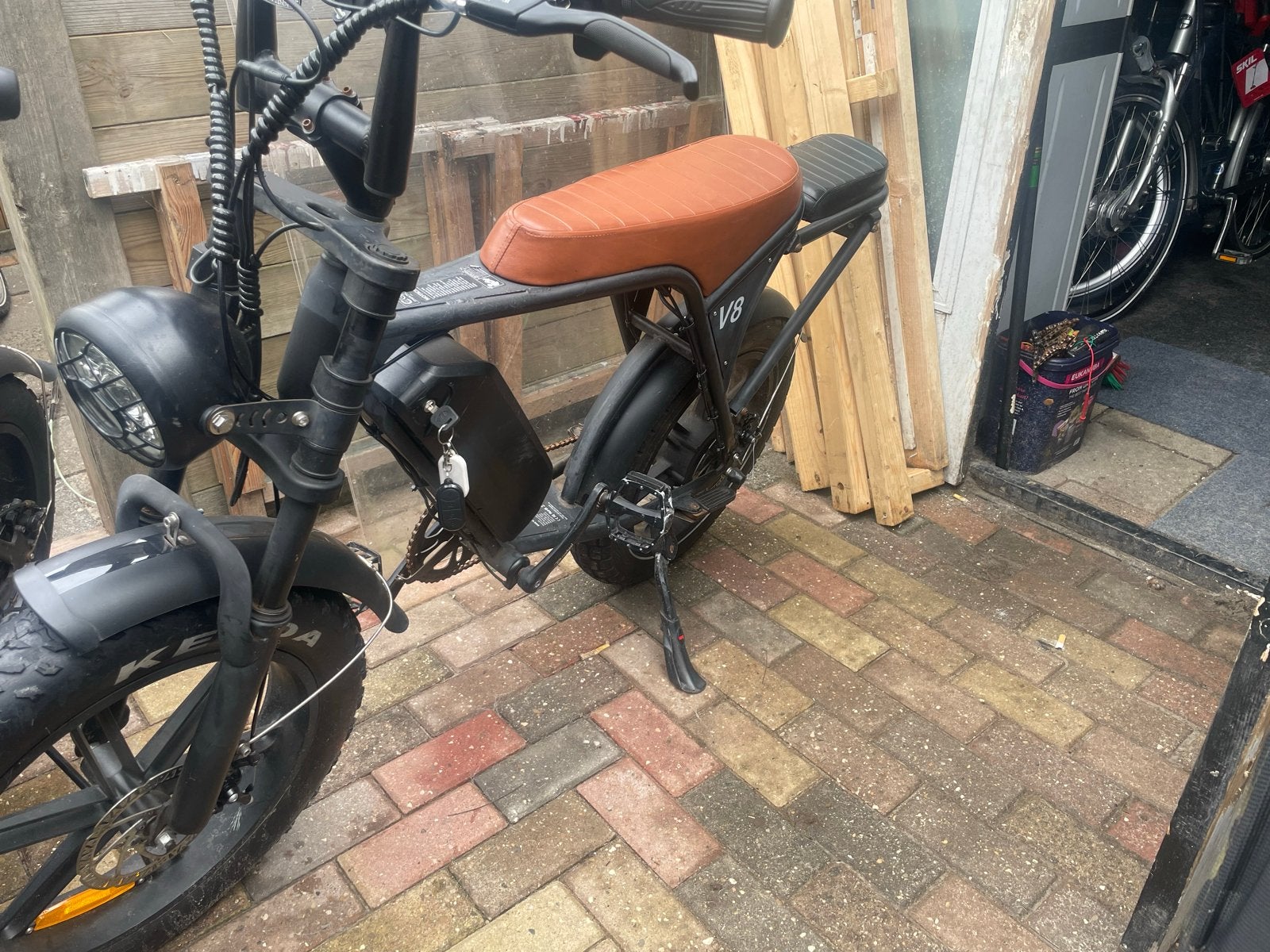 V8 Fatbike met opvoerscherm, Fietsen en Brommers, Elektrische fietsen, 59 cm of meer, Ophalen, Gebruikt, Overige merken