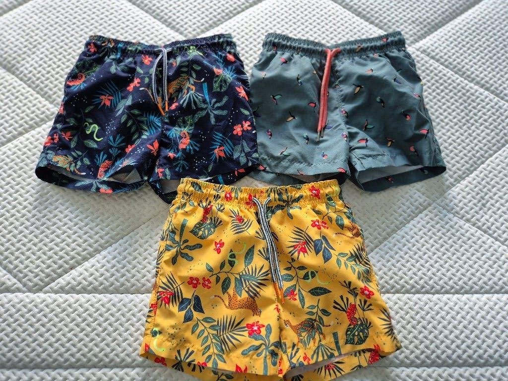 Zwembroeken maat 110-116, Gebruikt, Sport- of Zwemkleding, Ophalen of Verzenden, Hema