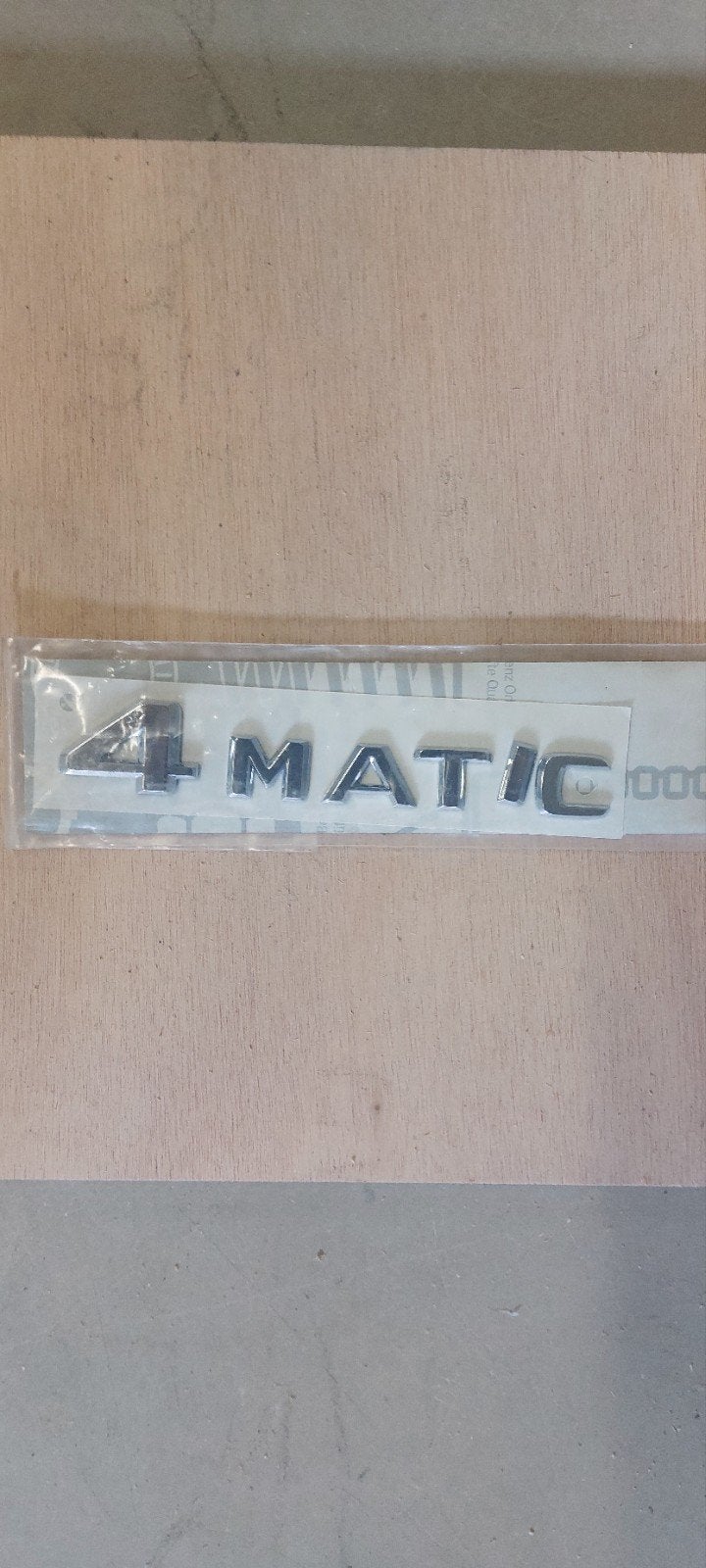 Mercedes-Benz 4MATIC Embleem A2208171015 Nieuw, Ophalen of Verzenden