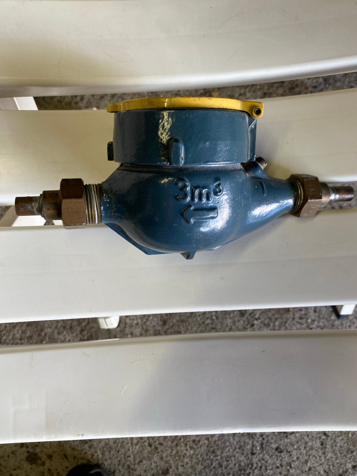 Gebruikte watermeter 3m³, Ophalen, Gebruikt