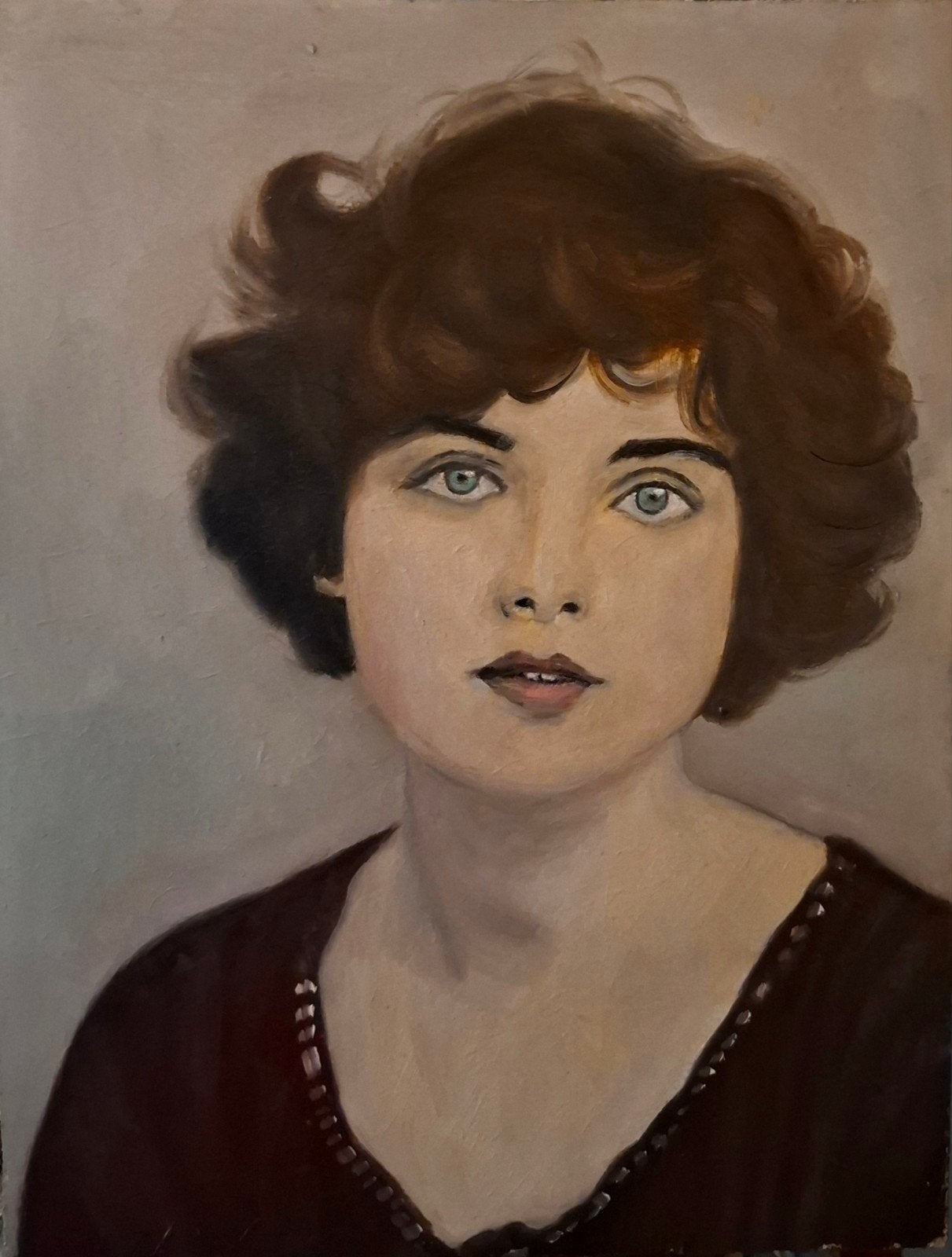 schilderij 17x24 cm, Ophalen of Verzenden