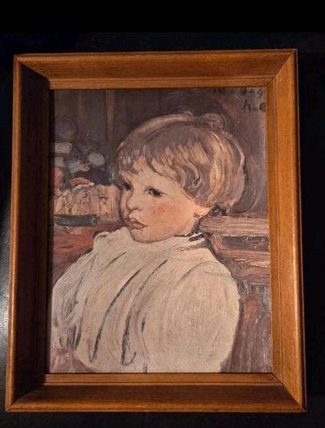 Vintage houten kader 26x32 cm, Antiek en Kunst, Ophalen of Verzenden