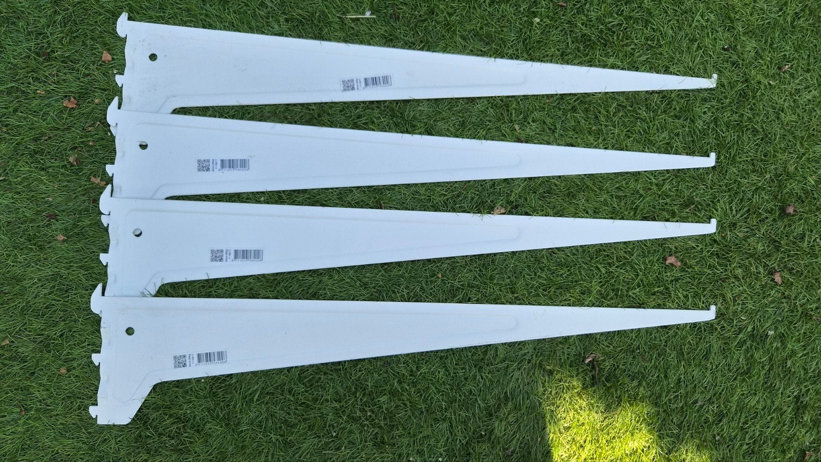 4 Plankdragers F-systeem 60 cm, Ophalen, Zo goed als nieuw, Overige typen