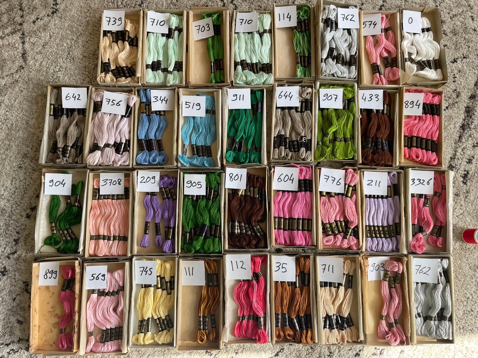 Nieuw dmc garen per stuk! Vanf 10 stuks, Ophalen of Verzenden, Zo goed als nieuw, Borduurgaren of Zijde