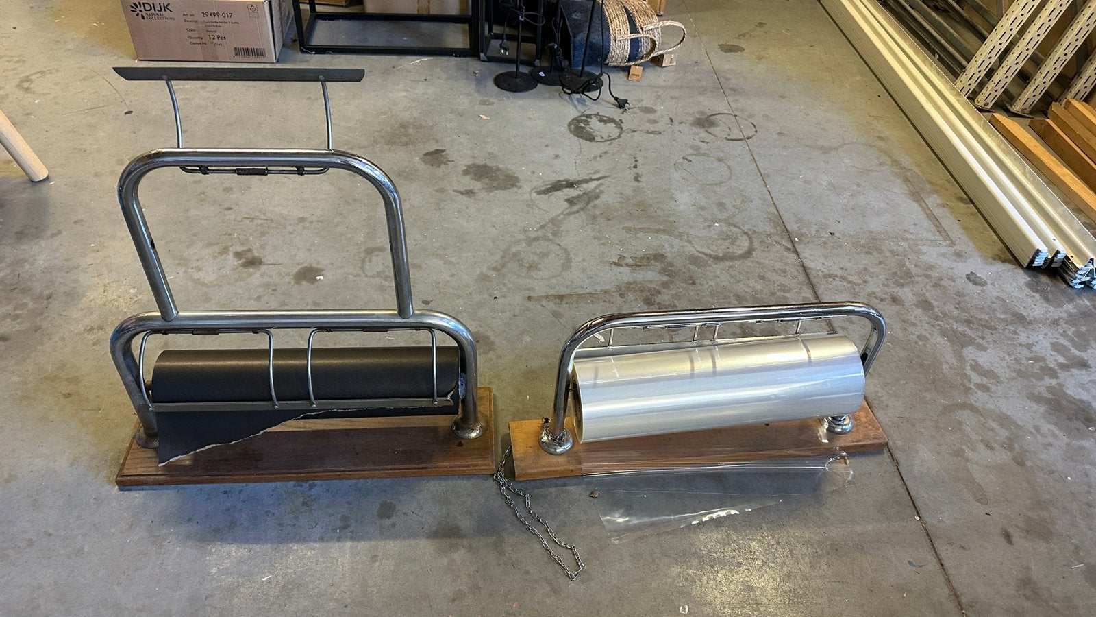 Antieke Cadeaupapier Houder, Diversen, Ophalen of Verzenden, A, A, A