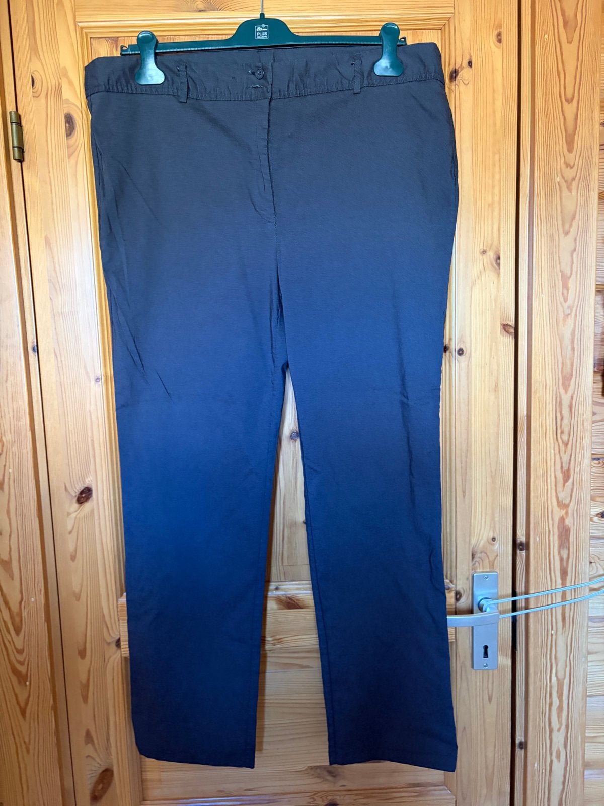 Broek lang zwart Kiabi taille 52 stretch in voorband, Ophalen of Verzenden, Zo goed als nieuw, Zwart, Broek of Spijkerbroek