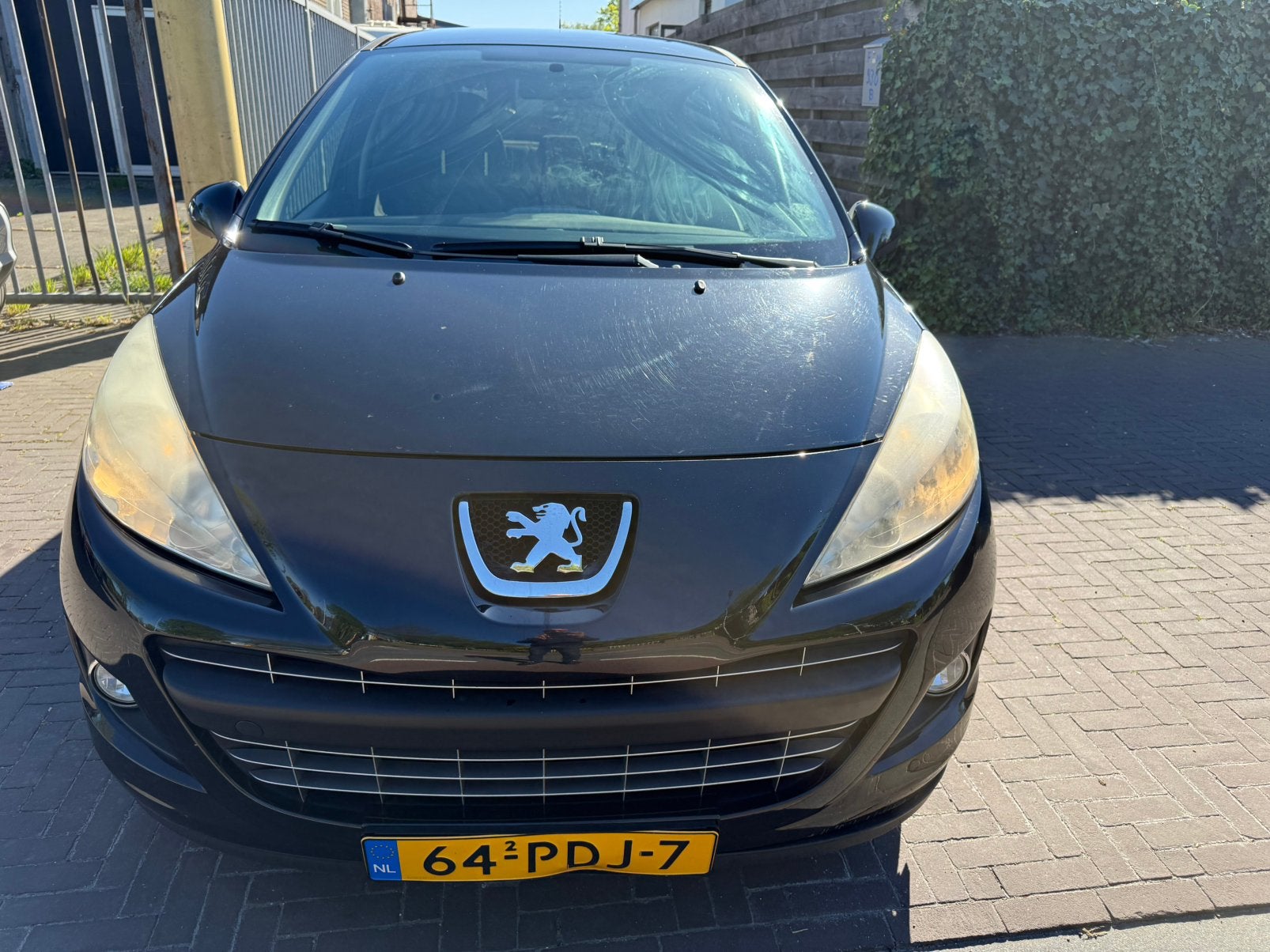 Peugeot 207 1.6 VTI 16V 5DRS 2011 Zwart, Auto's, Voorwielaandrijving, Zwart, Origineel Nederlands, Bedrijf