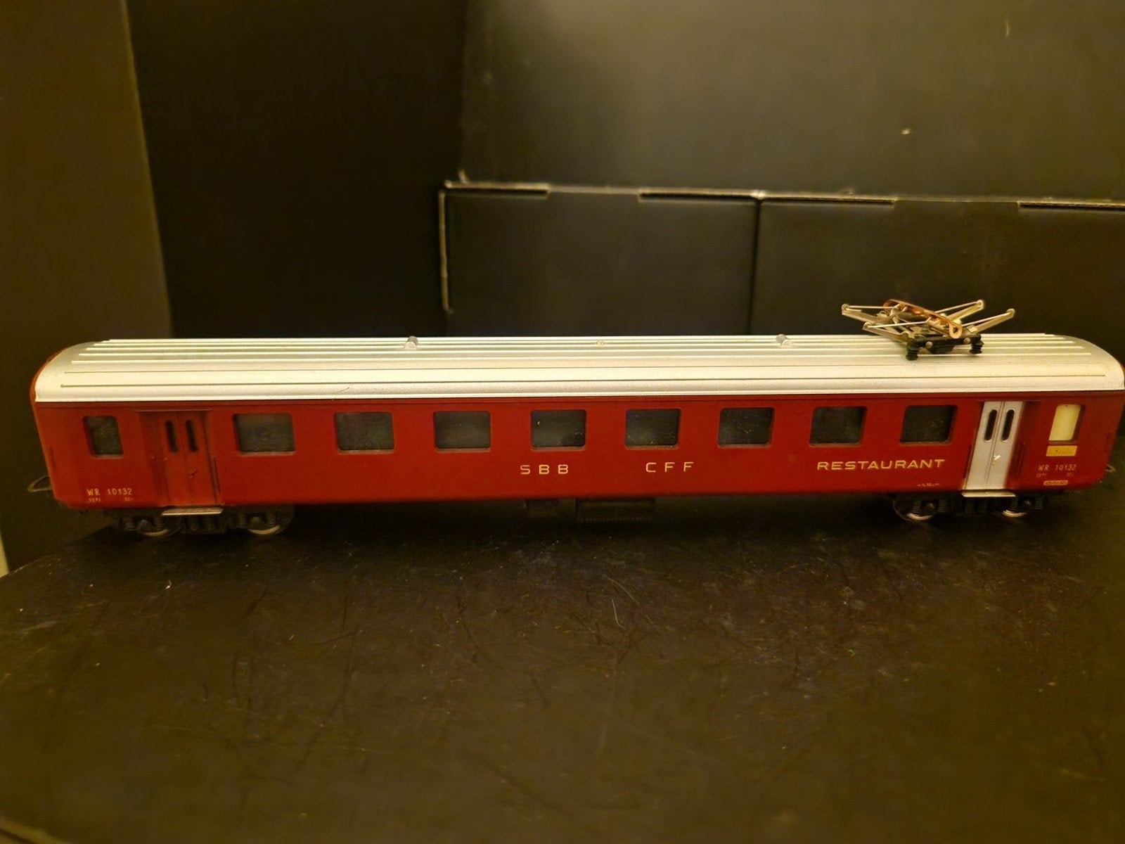Liliput SBB CFF Restaurant Wagon WR 10132, Overige merken, Gebruikt, Gelijkstroom, Wagon