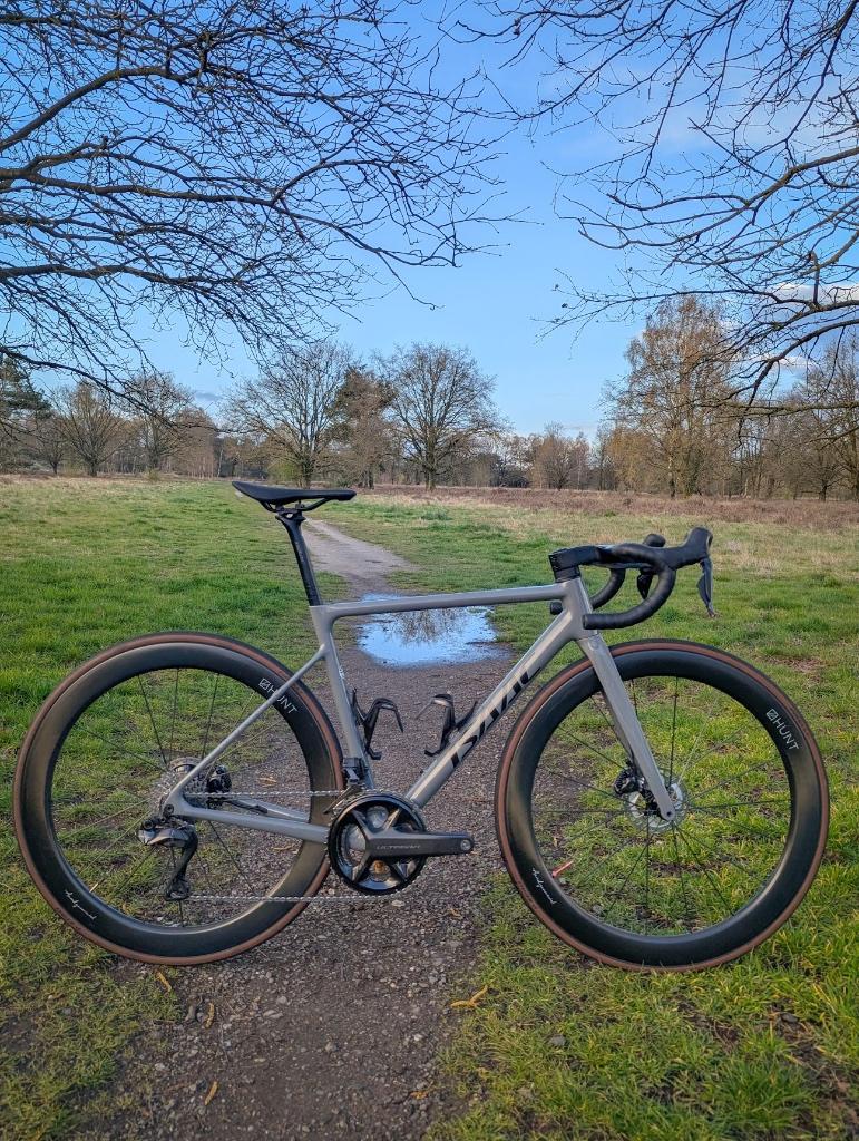 Isaac Element Maat M, 28 inch, Carbon, Heren, Zo goed als nieuw