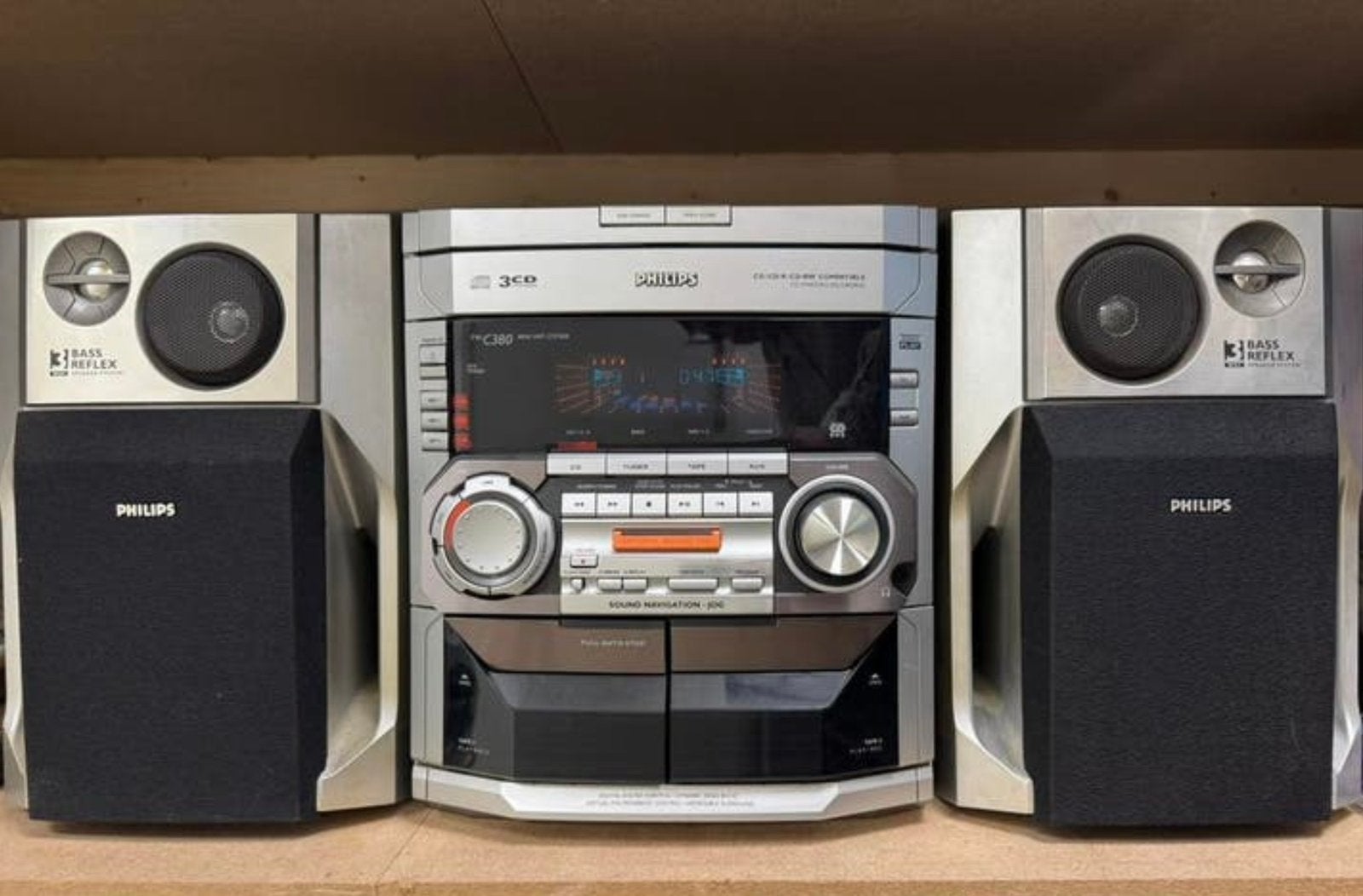 Philips FW-C380 MiniHiFi CD/CD-R/CD-RW, Ophalen, Gebruikt, Philips