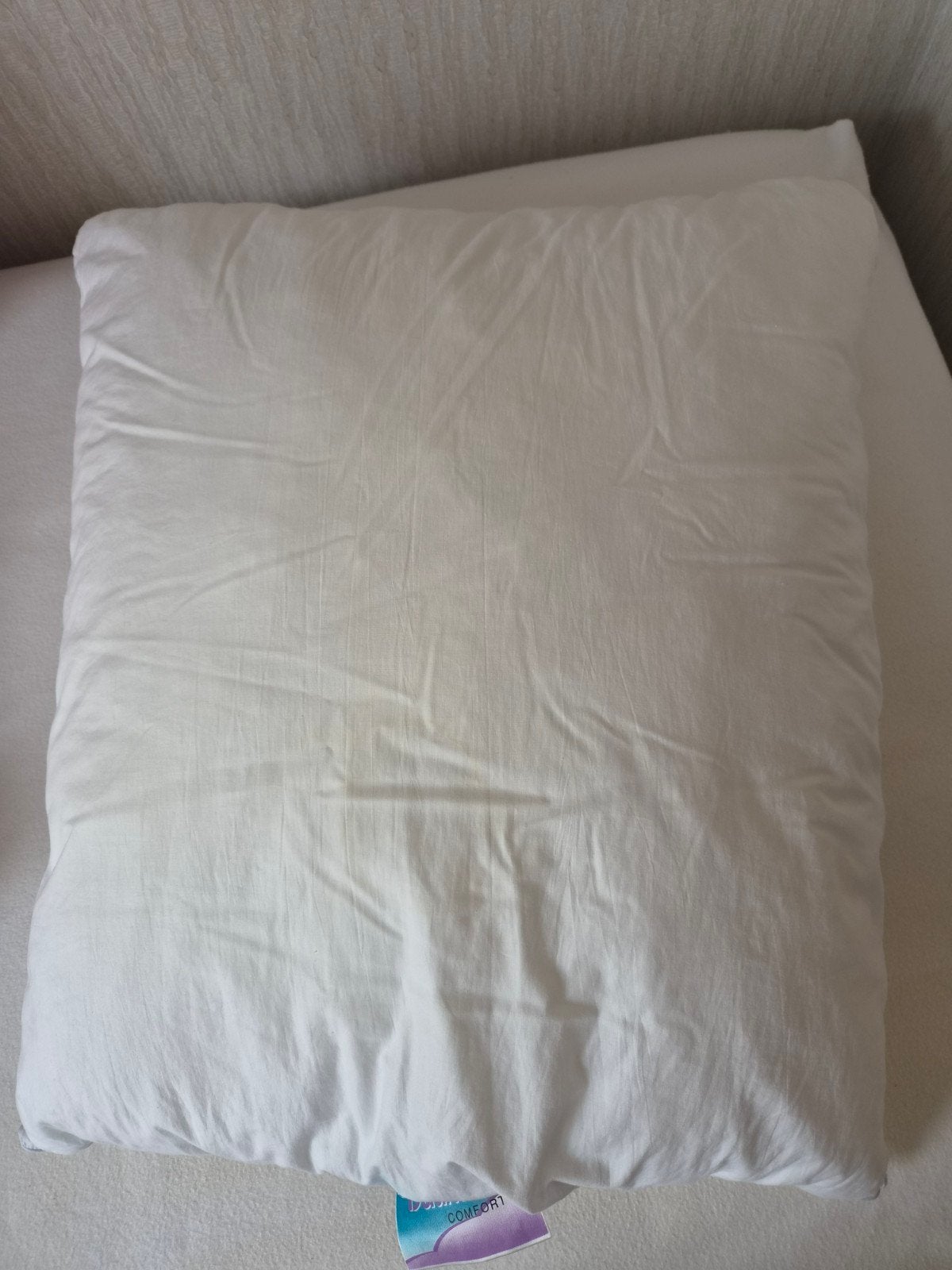 DaunaSoft Comfort Kussen - Vezelbolletjes - 60x70 cm, Ophalen of Verzenden