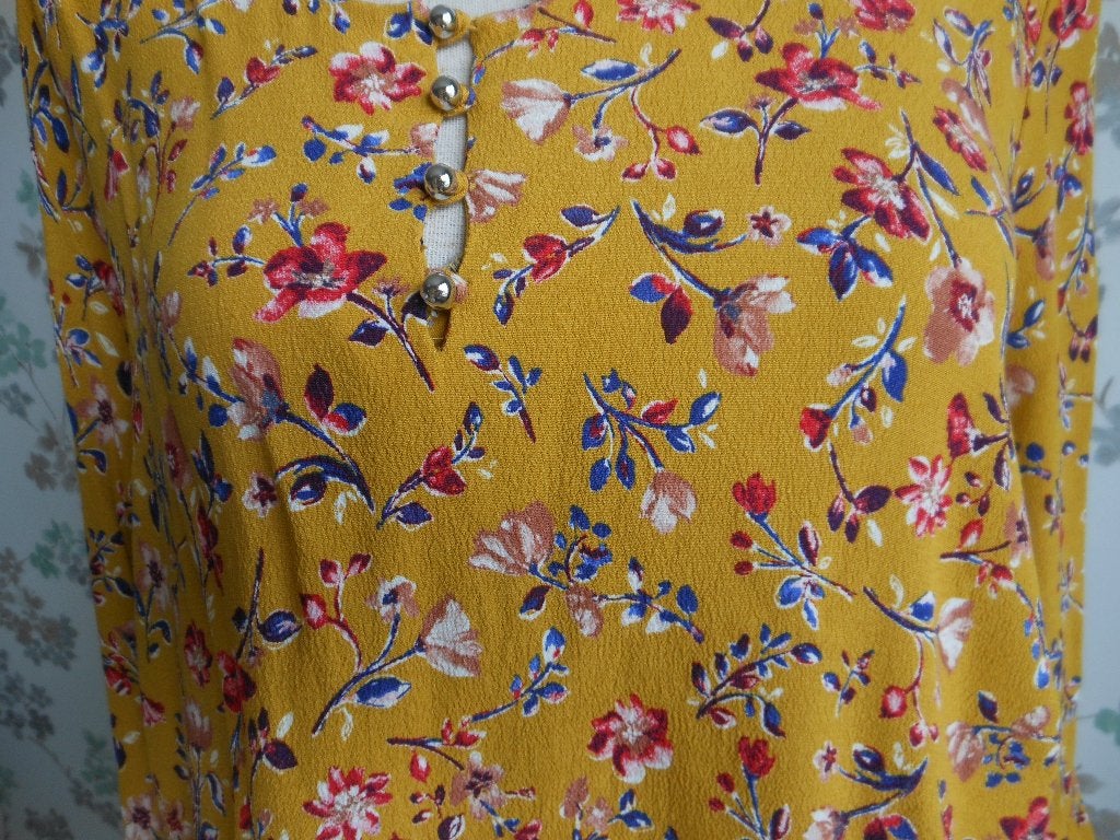 BONITA blouse maat 44, Kleding | Dames, Ophalen of Verzenden, Zo goed als nieuw, Maat 42/44 (L), Geel