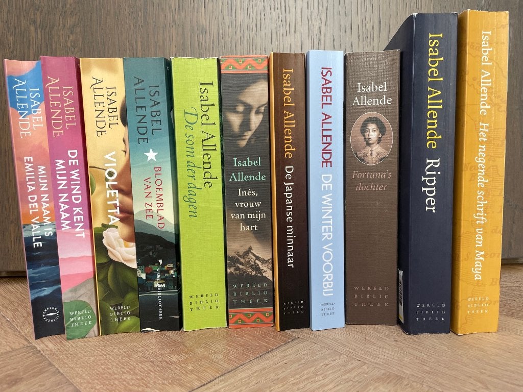 Boeken van Isabel Allende, Boeken, Romans, Zo goed als nieuw, Nederland, Ophalen