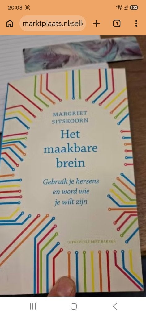 Het maakbare brein Margriet sitskoorn, Ophalen of Verzenden, Ontwikkelingspsychologie