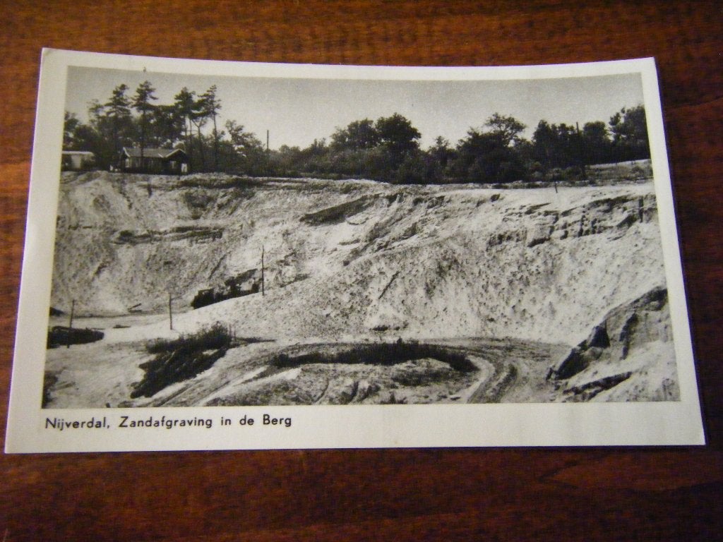 P40 - Nijverdal - Zandafgraving - Mooi/Oud, Ophalen of Verzenden, 1940 tot 1960, Overijssel