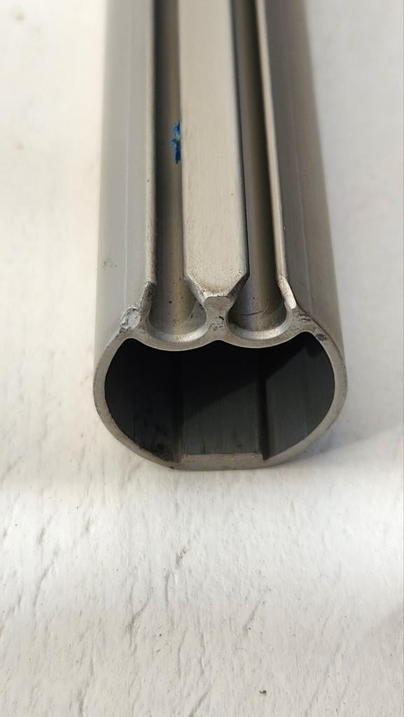 Facnor Aluminium rolfok profiel van 1 meter!, Ophalen of Verzenden, Gebruikt, Zeilboot of Motorboot