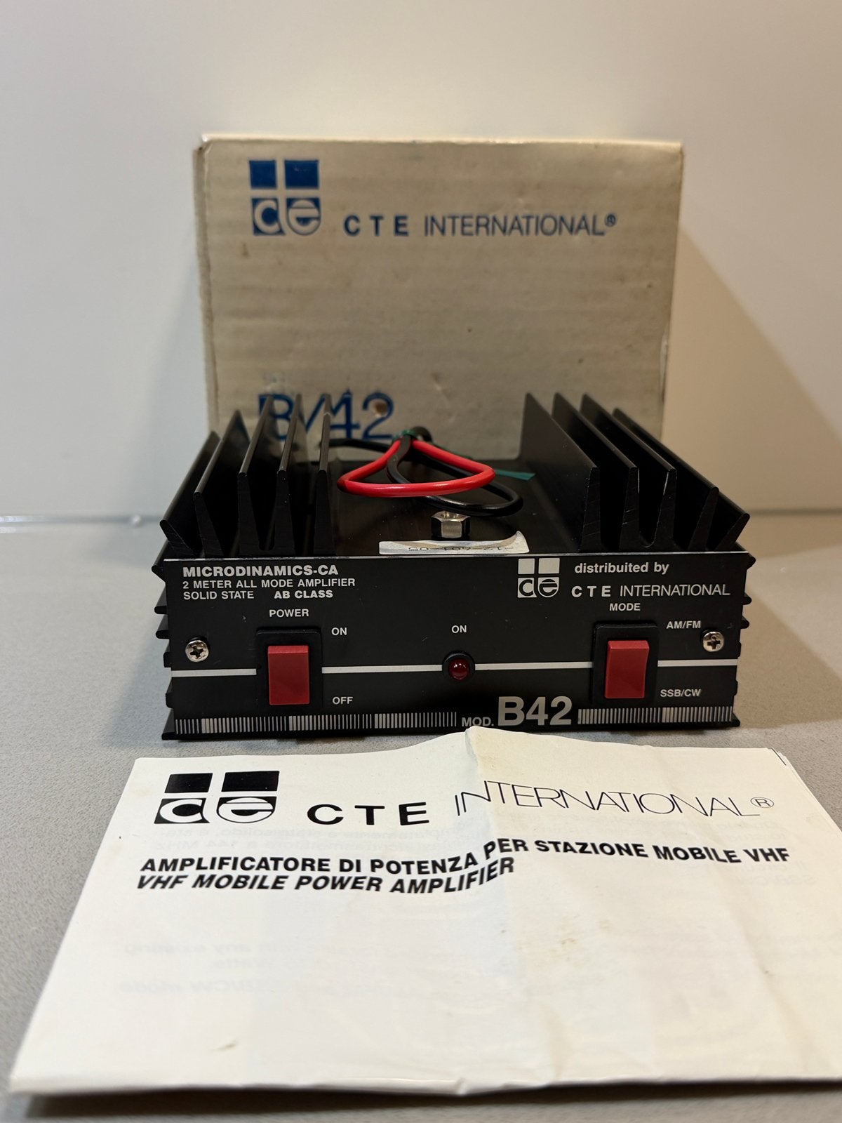 Nieuwe 144/146mhz 40watt amplifier, Ophalen, Nieuw, Zender en Ontvanger