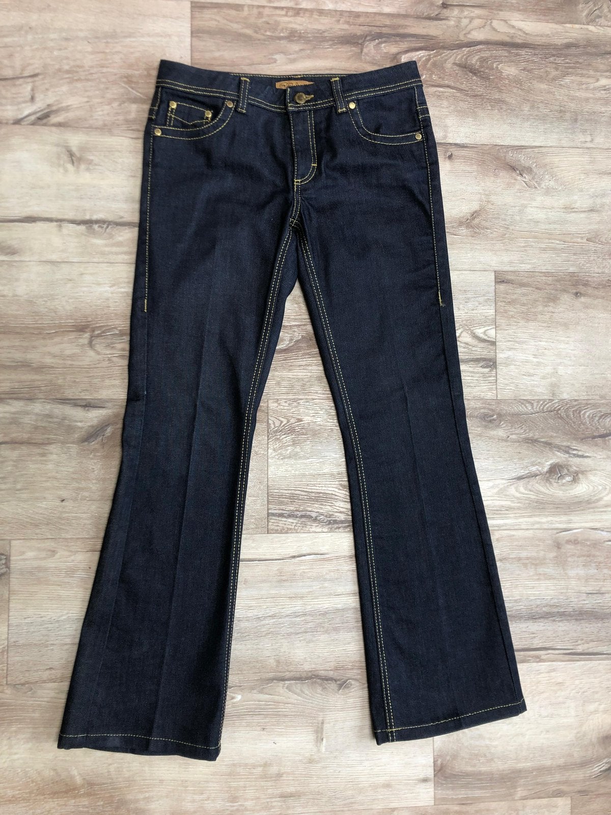 Blauwe Roberto Cavalli H&M spijkerbroek maat 38, Ophalen of Verzenden, Zo goed als nieuw, Blauw, W30 - W32 (confectie 38/40)