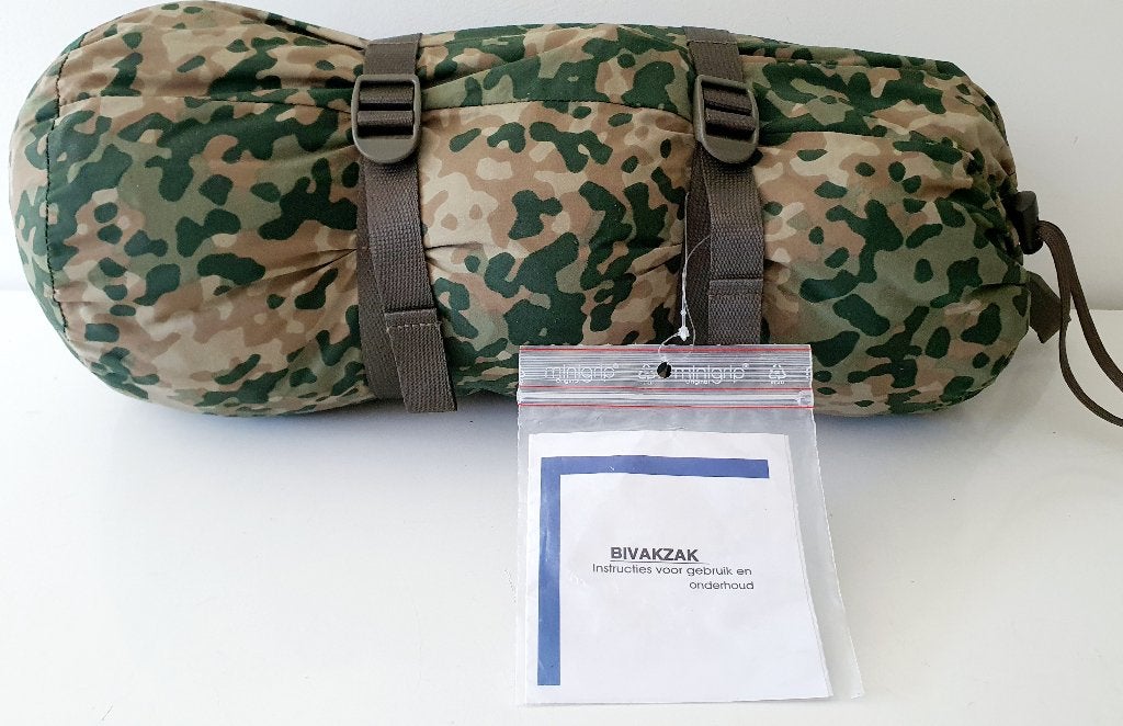 Nieuw NED Defensie Lichtgewicht NFP Bivakzak 1-persoons tent, Verzenden, Nieuw