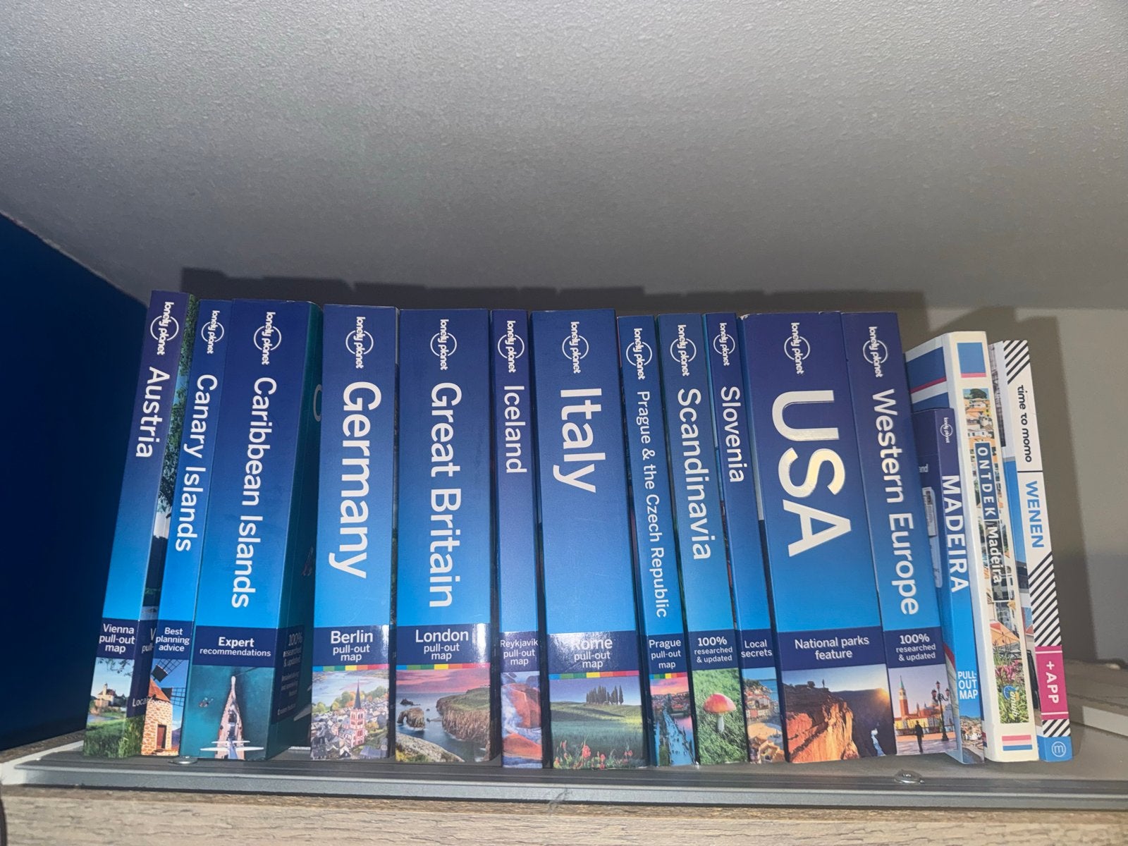 Diverse Lonely Planet reisgidsen, Boeken, Reisgidsen, Gelezen, Lonely Planet, Europa, Ophalen of Verzenden