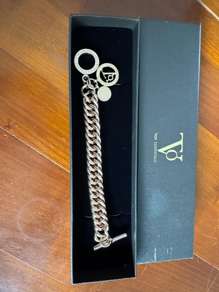 TOV armband rose goud, Ophalen of Verzenden, Zo goed als nieuw, Goud