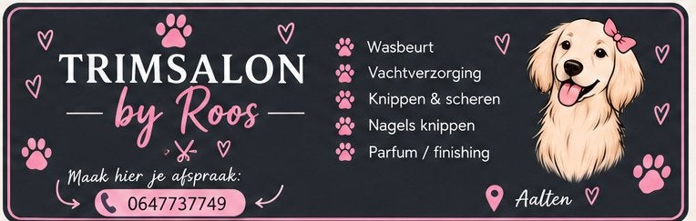 Trimsalon by Roos., Ophalen of Verzenden