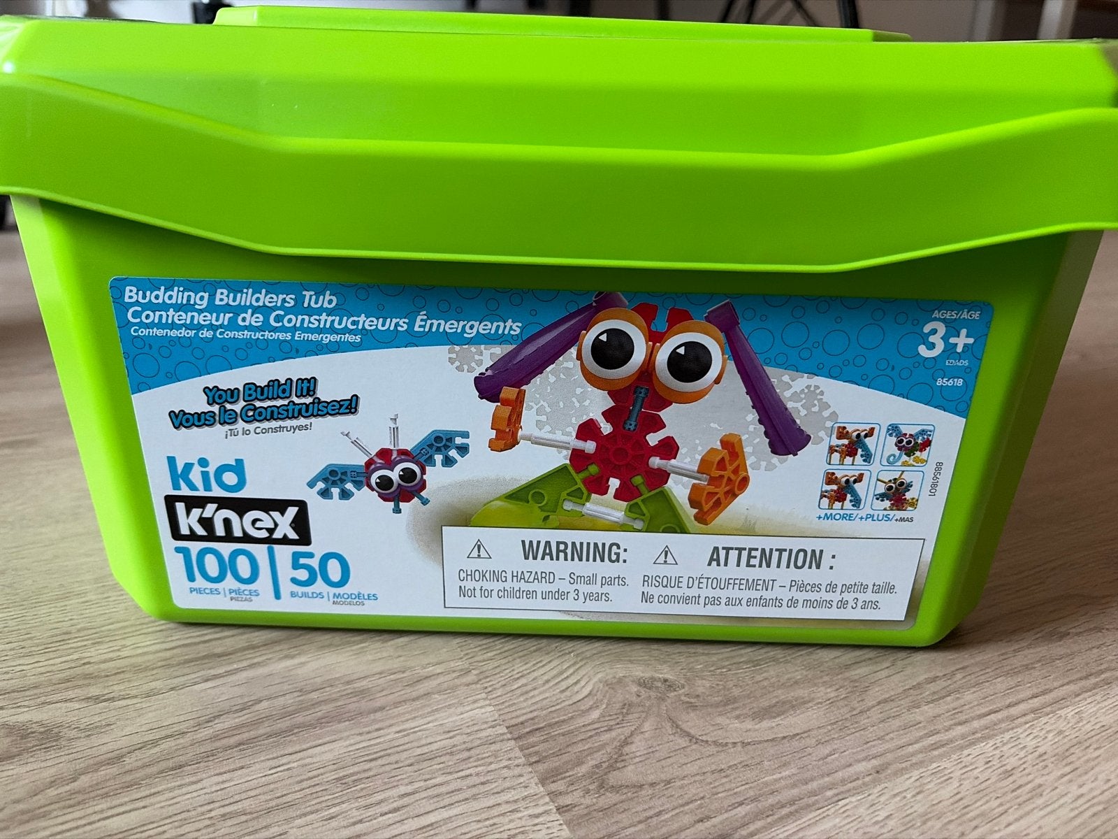 Kid K'nex Budding Builders Tub - Bouwplezier voor 3+, Ophalen, Zo goed als nieuw, K'nex