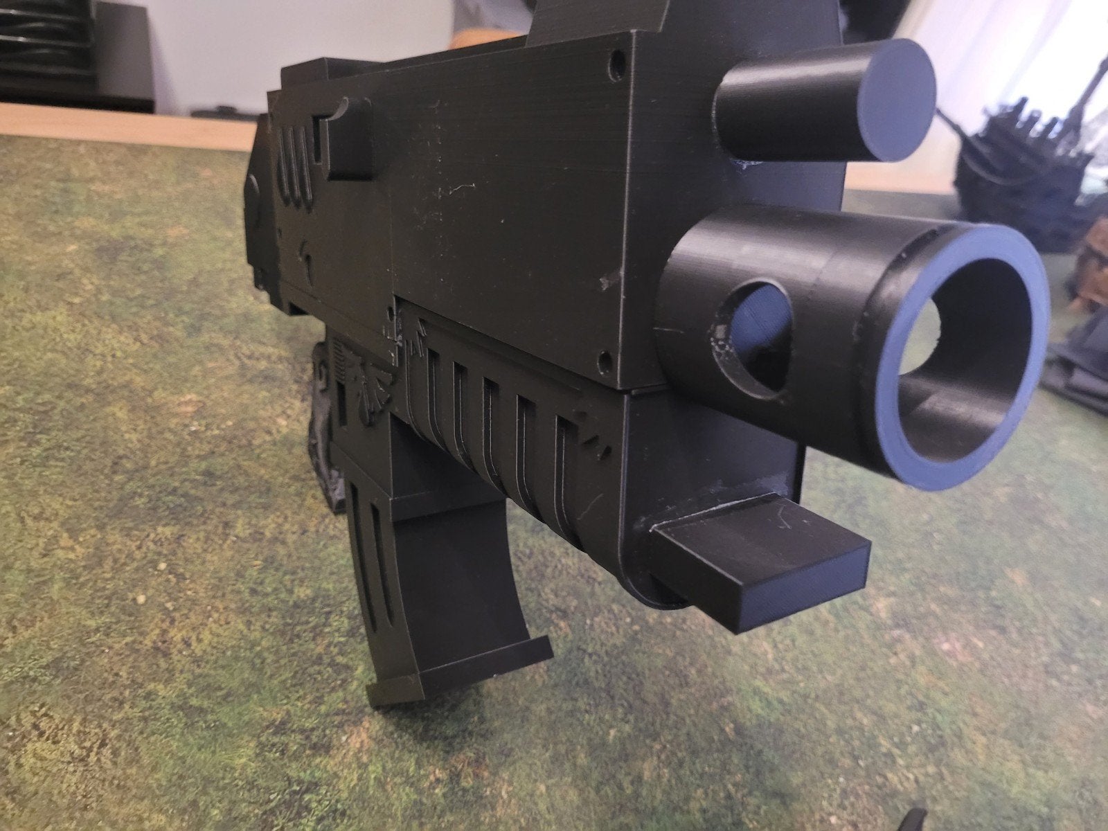 Space Marine Bolter Prop - Cosplay Warhammer 40K, Ophalen of Verzenden, Zo goed als nieuw, Toneelattributen of Onderdelen