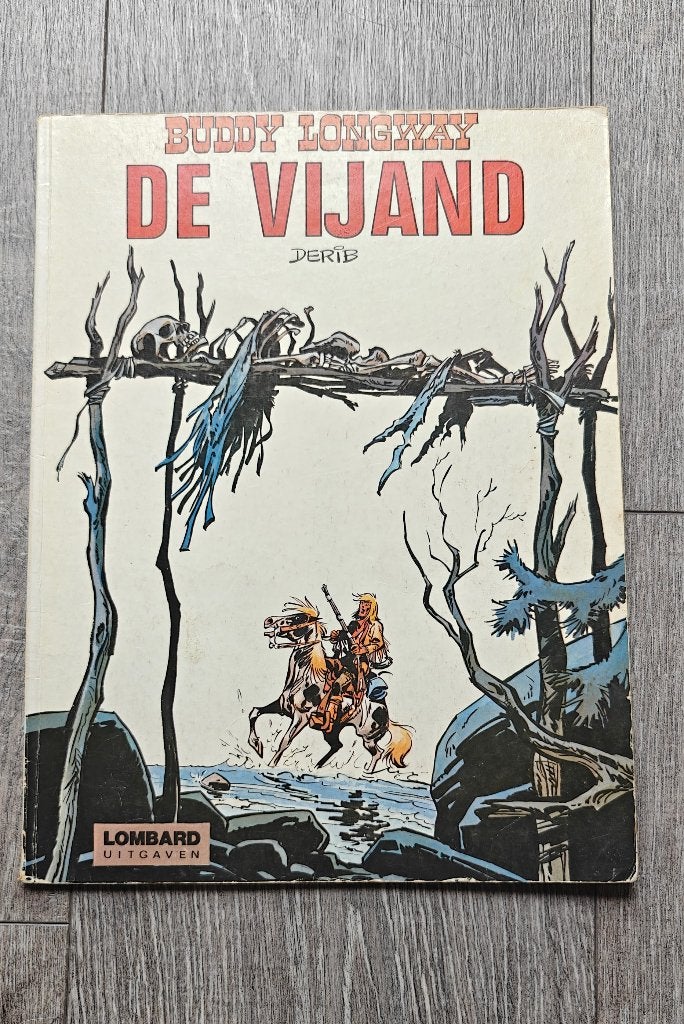 Buddy Longway - De Vijand, Boeken, Eén stripboek, Ophalen of Verzenden, Gelezen, Derib