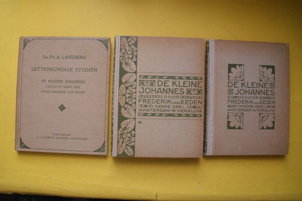 3X F. van Eeden, DE KLEINE JOHANNES deel 2 en 3+ Lansberg, Antiek en Kunst, Ophalen of Verzenden