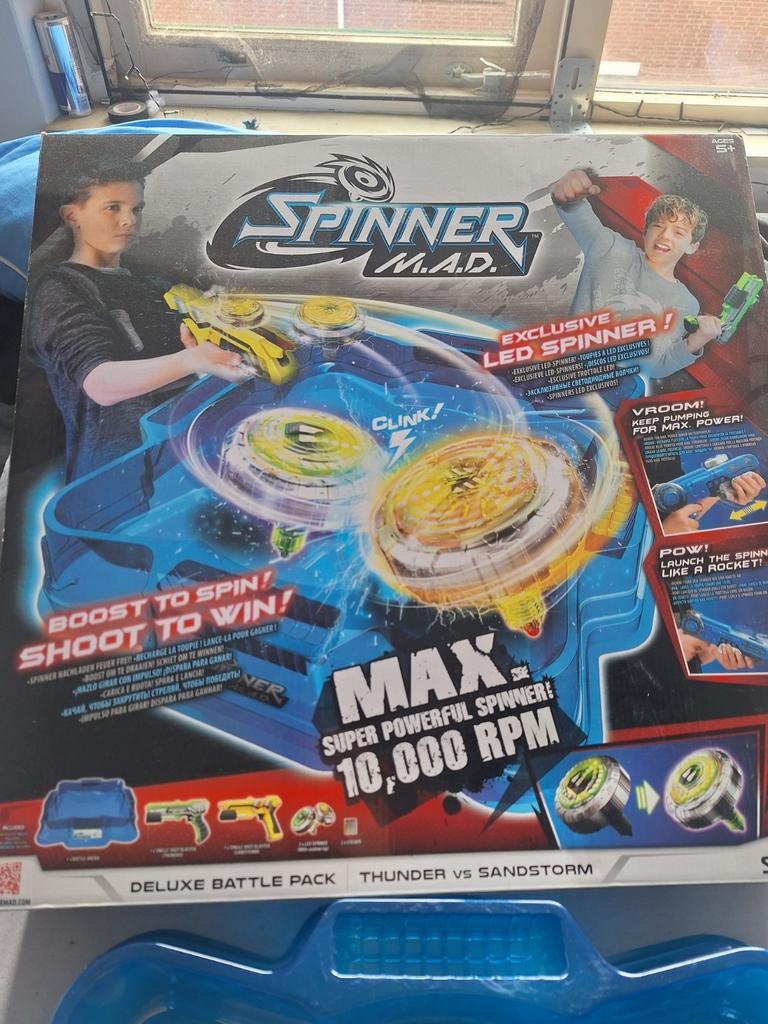 Spinner M.A.D. Deluxe Battle Pack - Zo goed als nieuw, Ophalen of Verzenden, Zo goed als nieuw, Jongen of Meisje